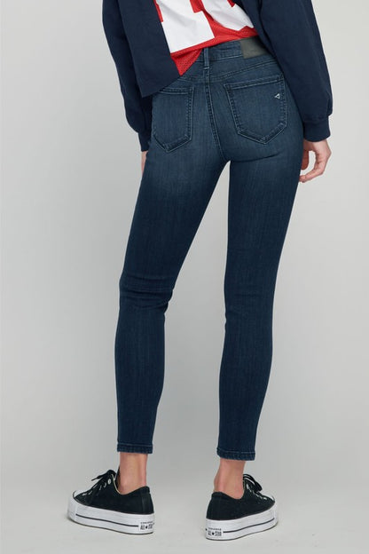 Amelia Mid Rise Skinny Denim