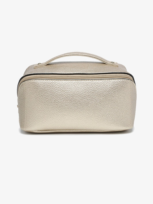 Paxton Gold Travel Makeup Bag