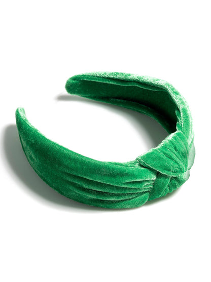 Feels Like Fun Velvet Green Headband