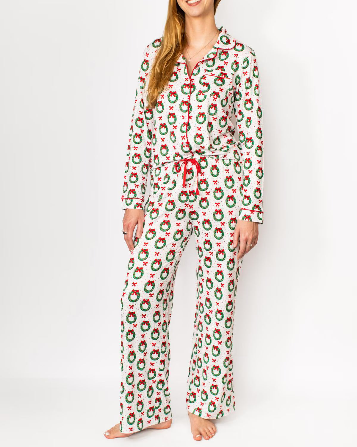 Clara Wreath Pajama Pants