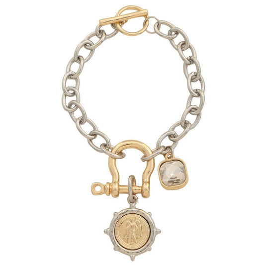 Silver Keepsake Bracelet