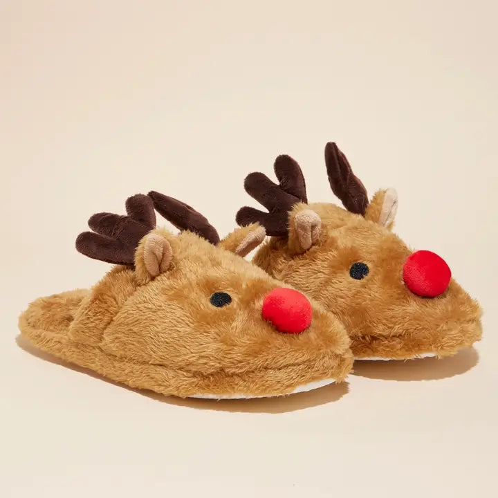 Rodolph Fuzzy Slippers