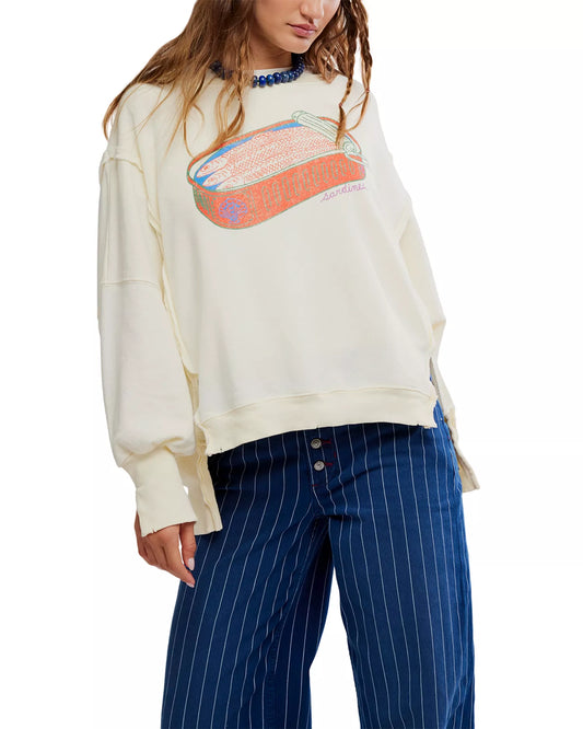 Graphic Camden Sardine Combo Pullover