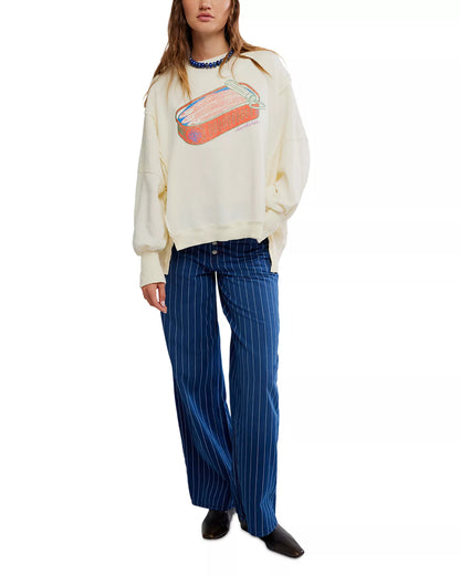 Graphic Camden Sardine Combo Pullover