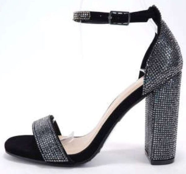 Lily Black/Gunmetal Heel