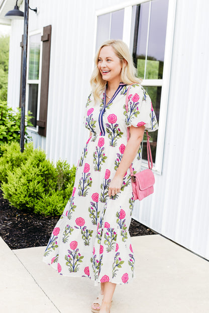 Garden Key White Dress