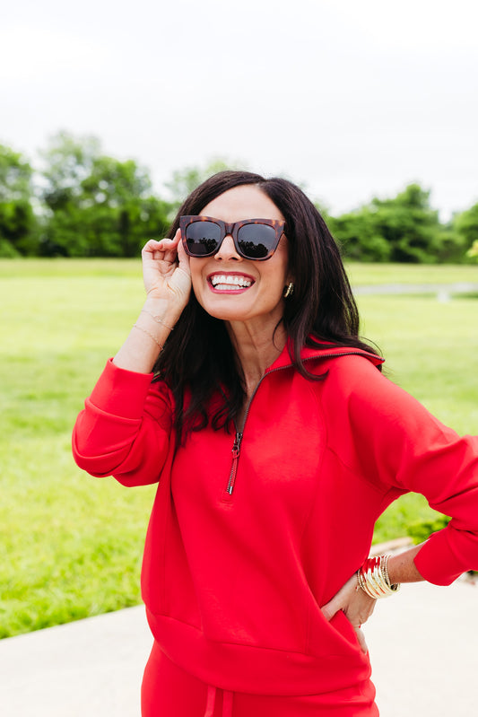 Harper Amber Brown Polarized Sunglasses