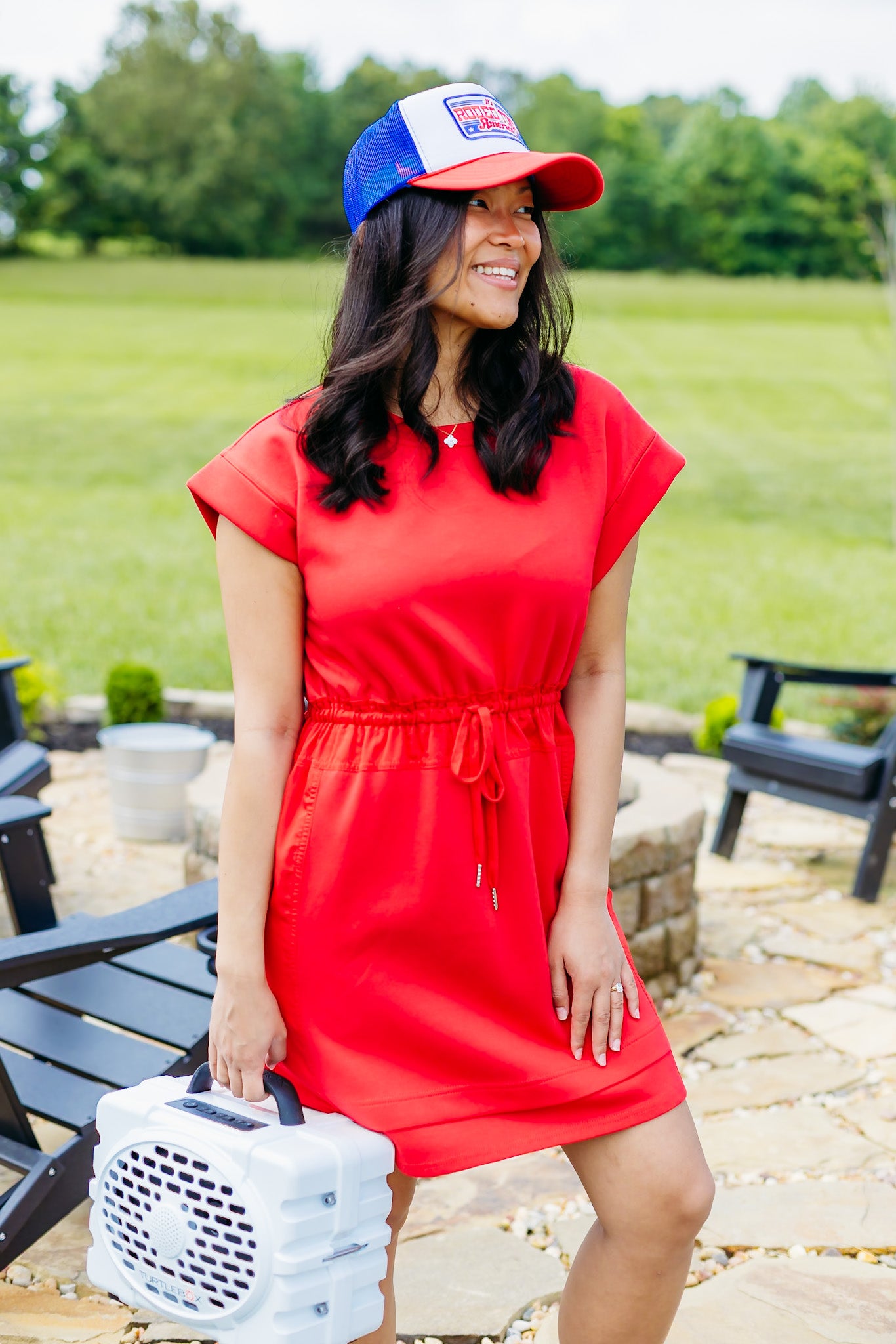 Just For Me Red Dress