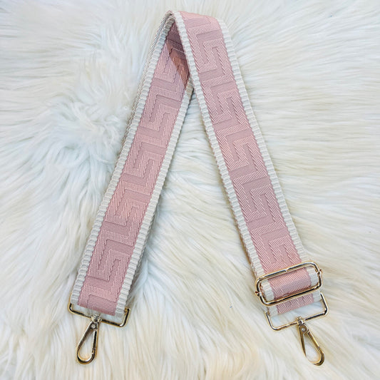 Greek Pink Guitar Purse Strap