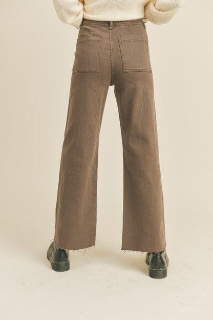 Wide Horizons Brown Pants