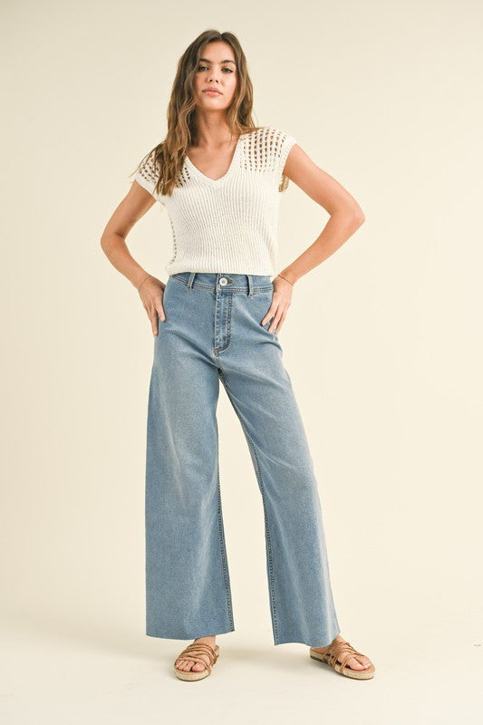 Wide Horizons Denim Pants