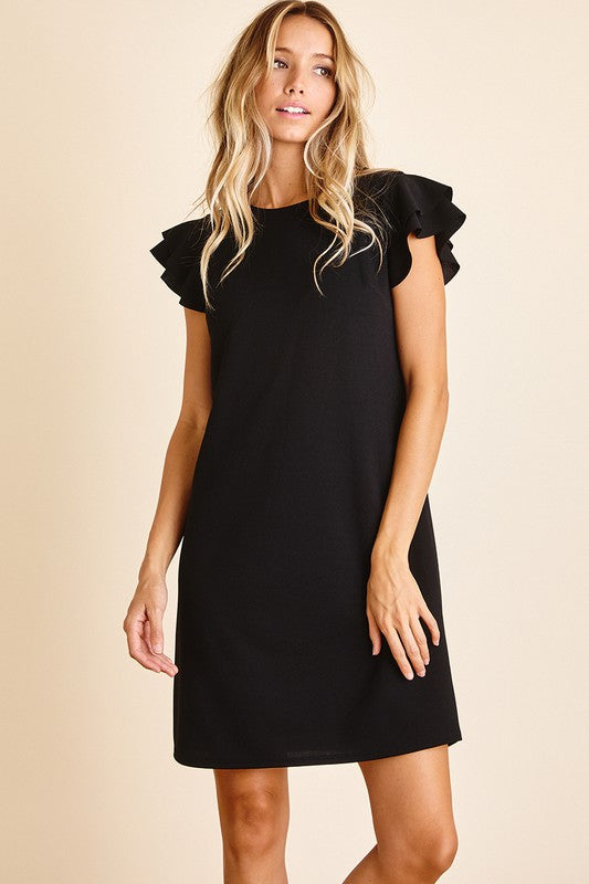 Clean Slate Black Dress