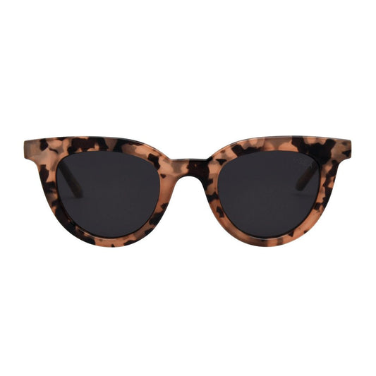 Canyon Blonde Tort Smoke Polarized Lens Sunglasses