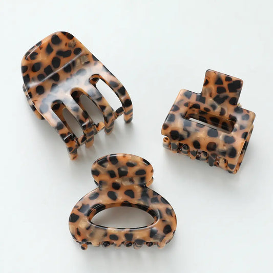 Wild Leopard Mini Hair Clip