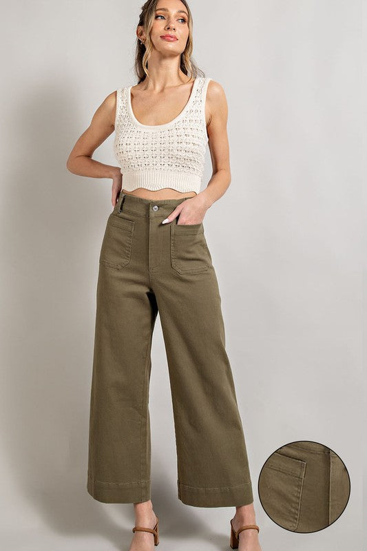 Feeling Fantastic Olive Pants