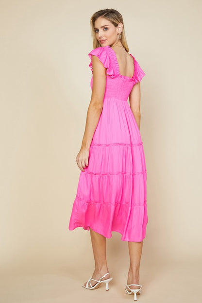Sweetest Intentions Pink Bubblegum Dress