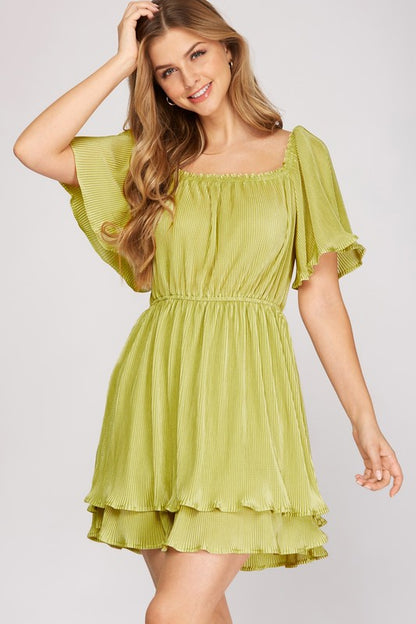 Where Happiness Begins Lime Dress