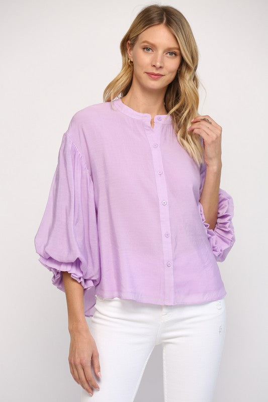 Meet Me There Lavender Top