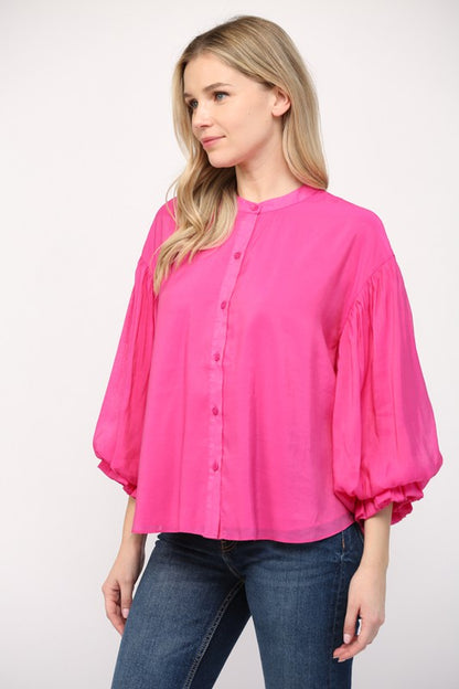 Meet Me There Fuchsia Top