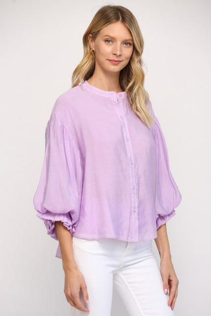 Meet Me There Lavender Top