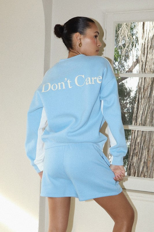 Don't Know Don't Care Pullover
