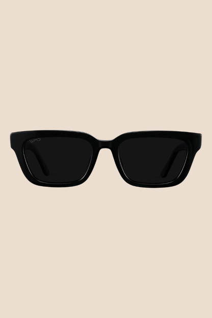 Vivian  Black / Triple Black Lens Polarized Sunglasses