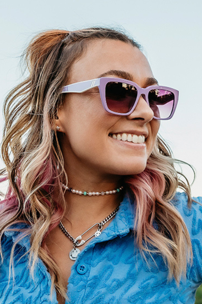 Mave Lavender Lilly  Polarized Sunglasses