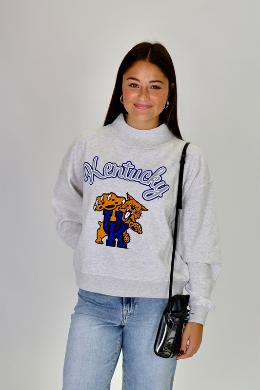 Kentucky Mock Neck Sweatshirt