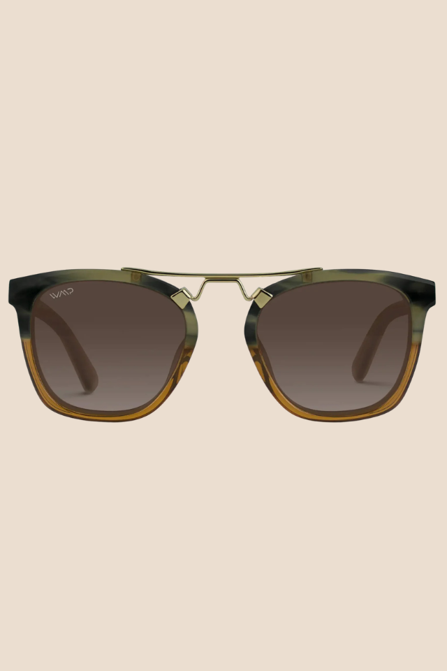 Demi Desert Sage / Brown Gradient Lens Polarized Sunglasses
