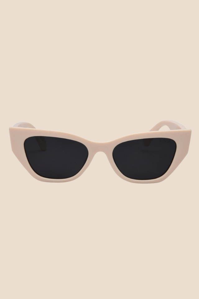 Fiona Creme Smoke Polarized Sunglasses