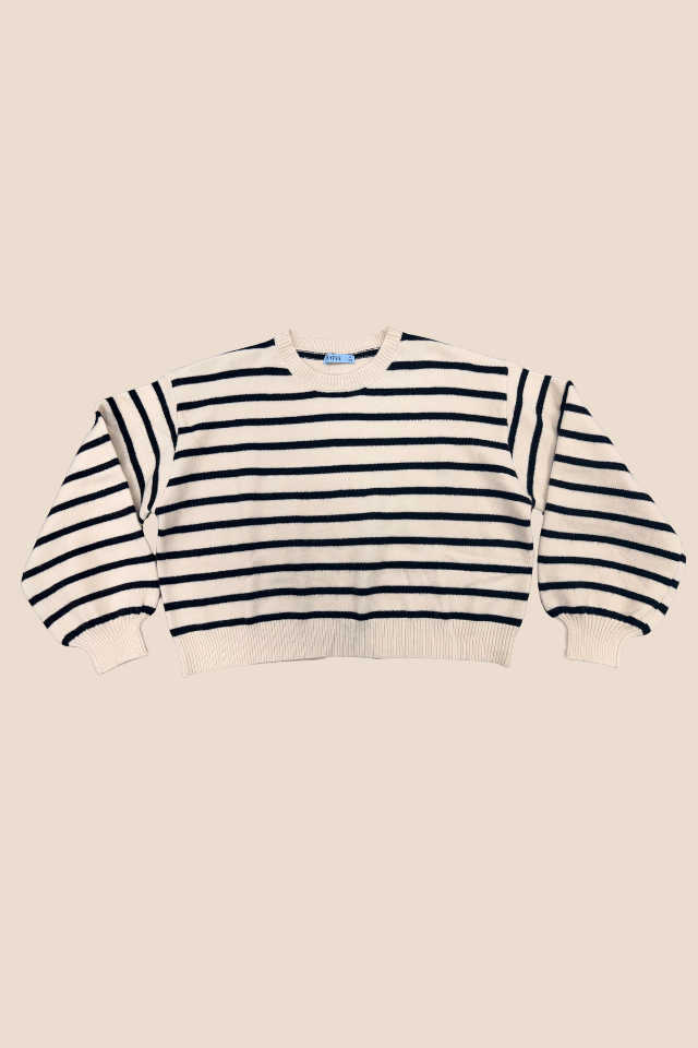 Forward Focus Black Sweater