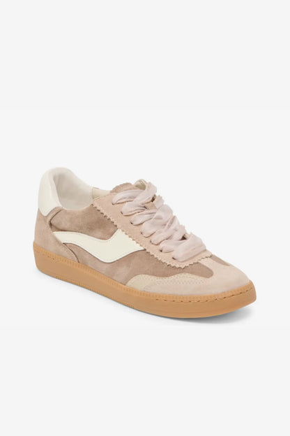 Notice Dark Taupe Suede Sneakers