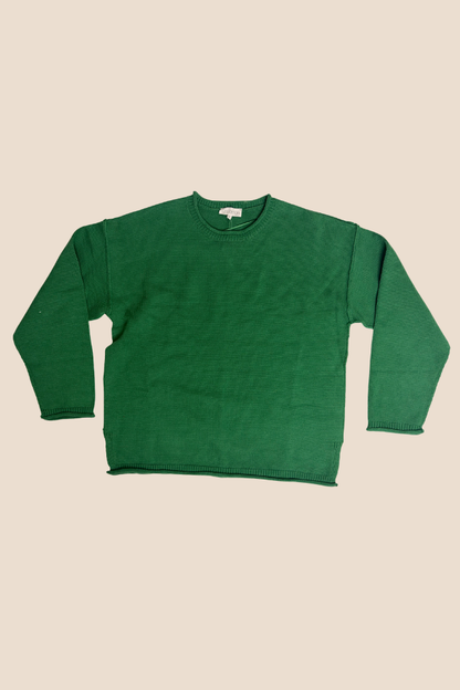 Ever So Classic Green Sweater