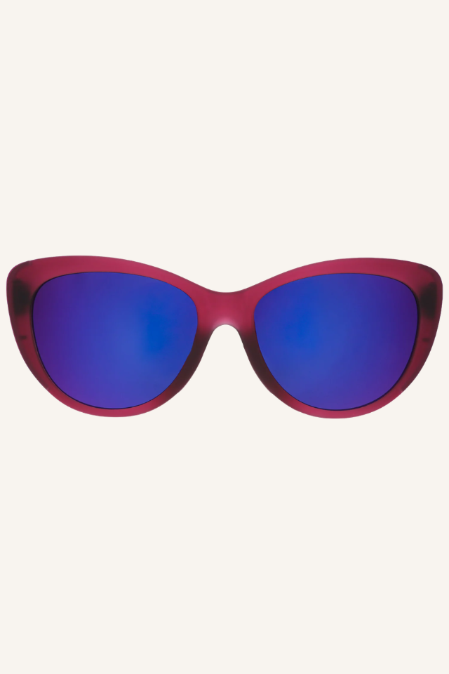 Glam G Midnight Merlot Glow Polarized Sunglasses