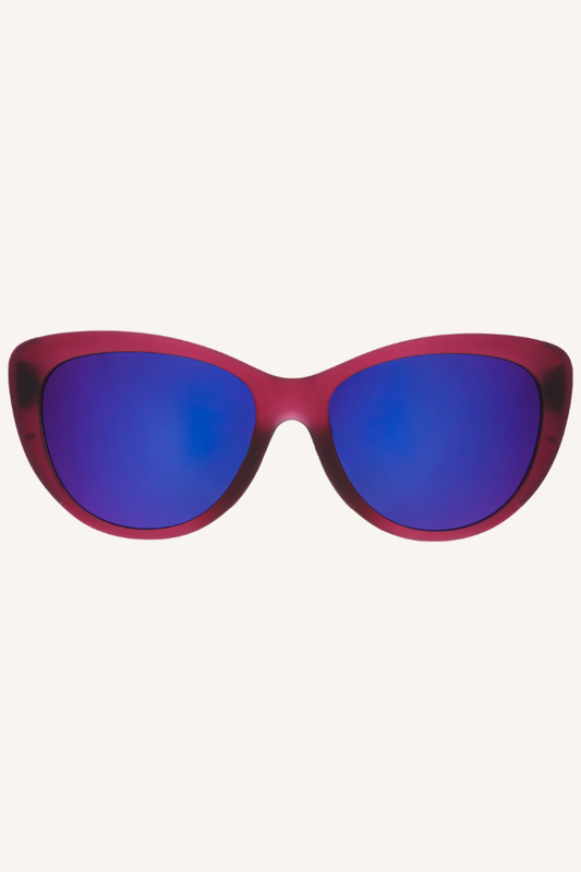 Glam G Midnight Merlot Glow Polarized Sunglasses