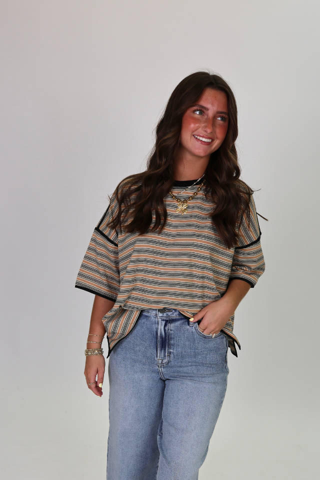 Vintage Stripe Tee