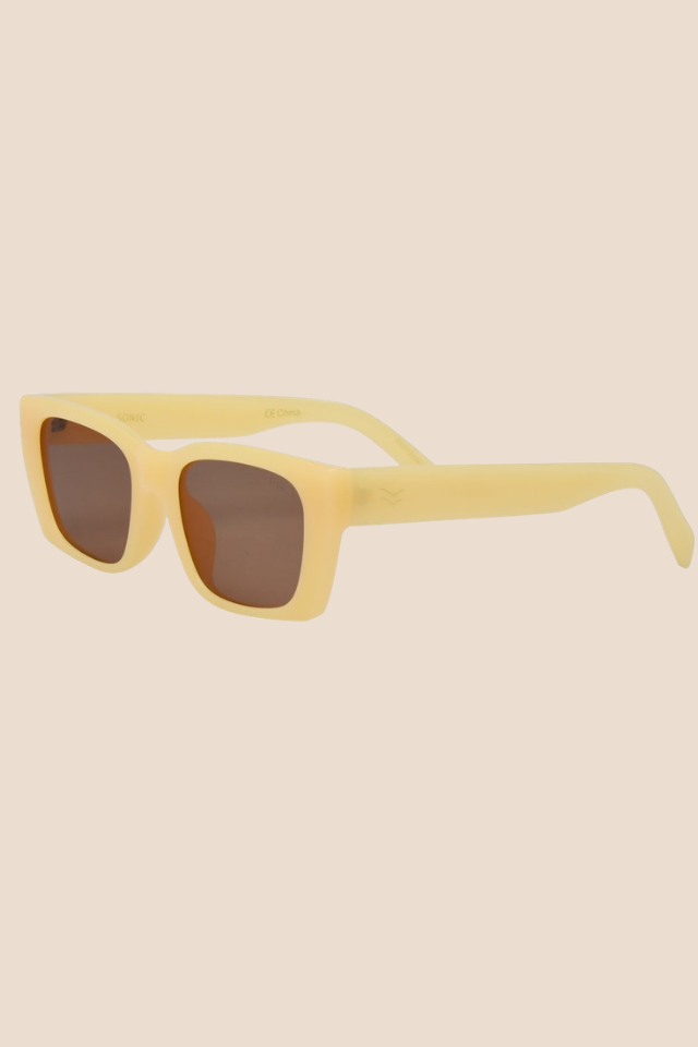 Sonic Banana Brown Polarized Sunglasses