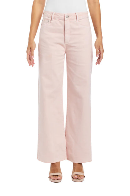 Alice High Rise Ankle Crop Lotus Denim