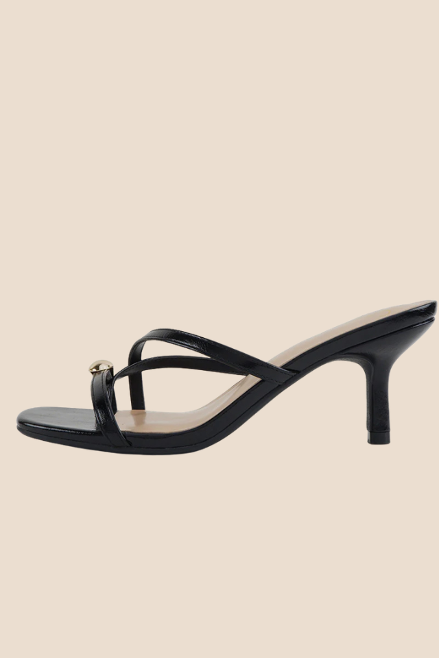 Cane Black Sandal