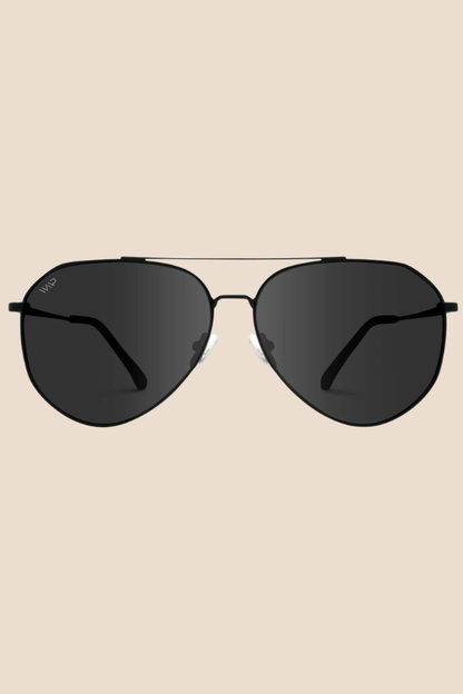 Ramsey Black Frame / Black Lens Polarized Sunglasses