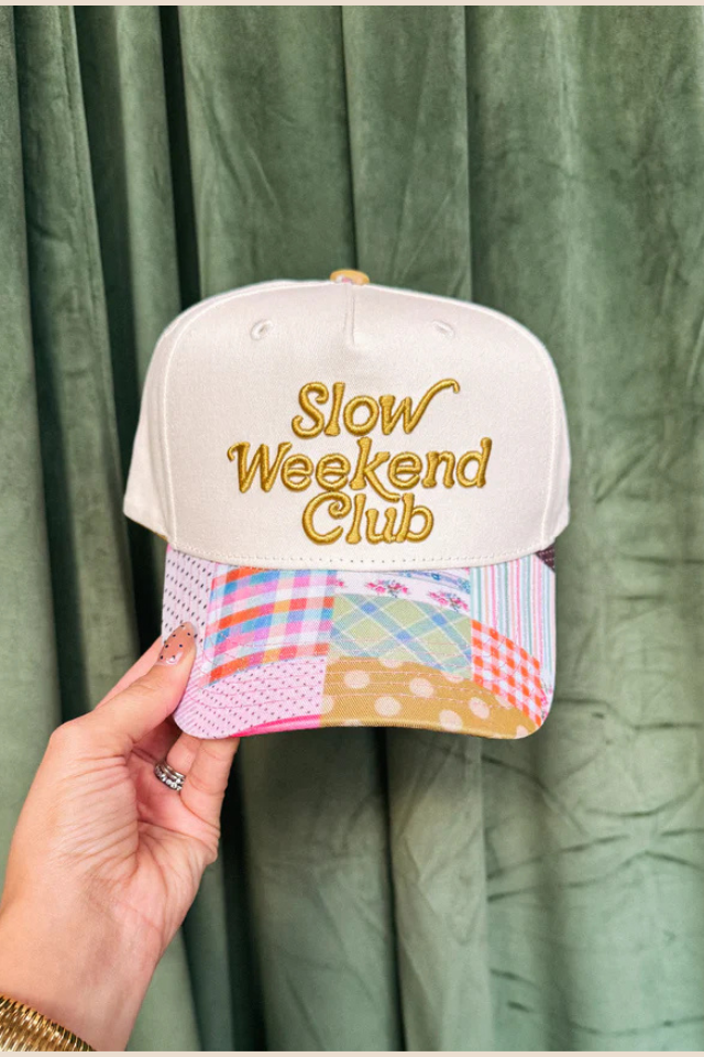 Slow Weekend Club Trucker Cap