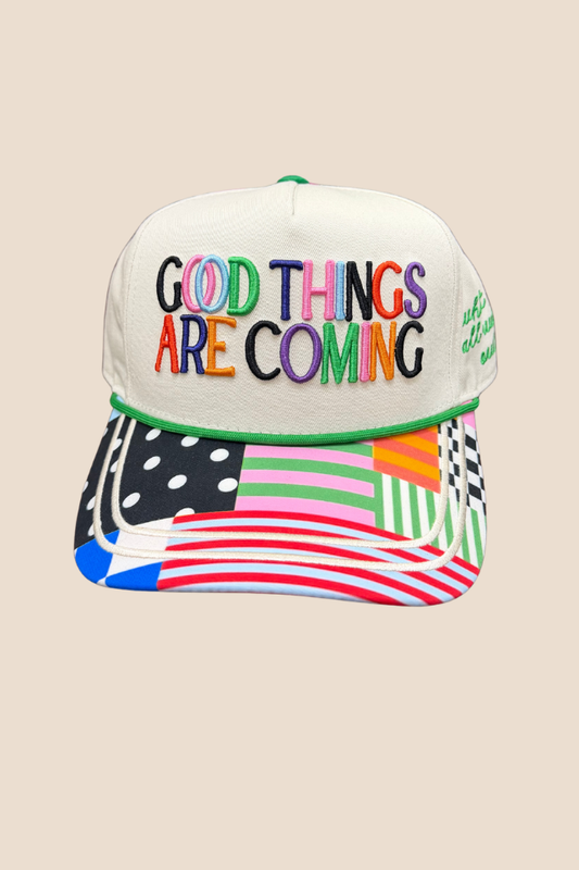 Good Things Are Coming Cap