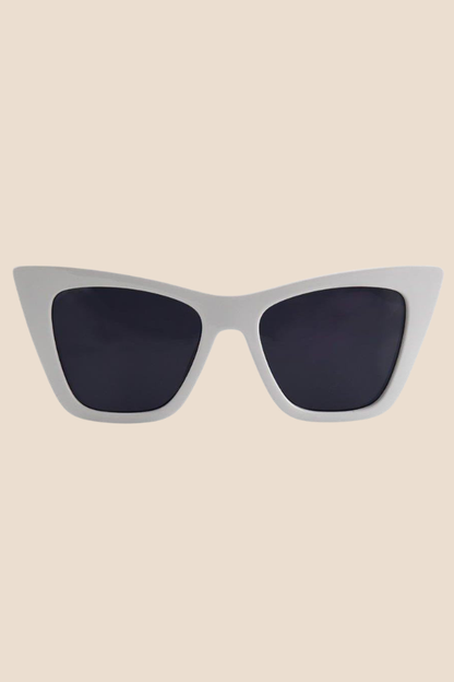 Ashbury White And Smoke Polarized Sunglasses