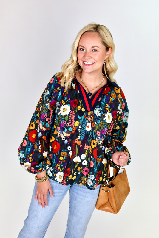 Floral Wishes Top