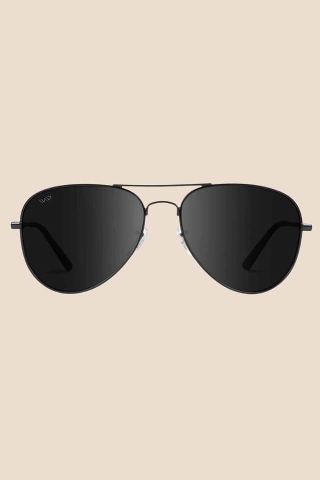 Maxwell Full Black Polarized Sunglasses