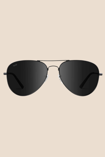 Maxwell Full Black Polarized Sunglasses