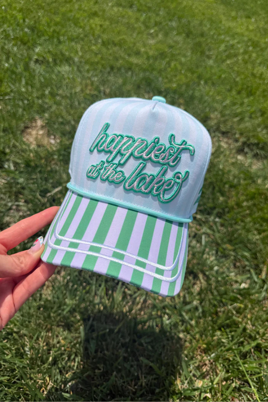 Happiest at the Lake Cap