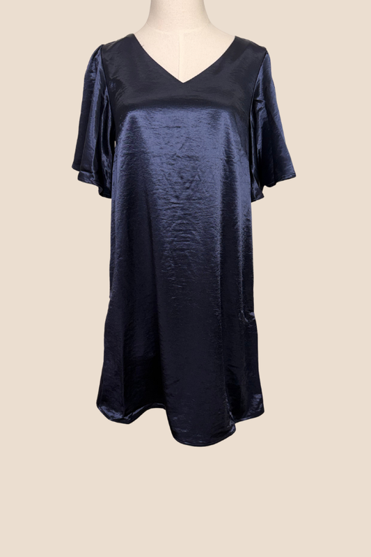 Satin Hour Midnight Dress