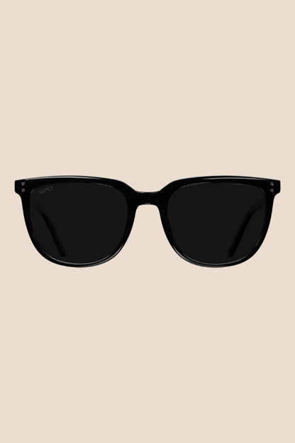 Abner Black / Triple Black Lens Polarized Sunglasses