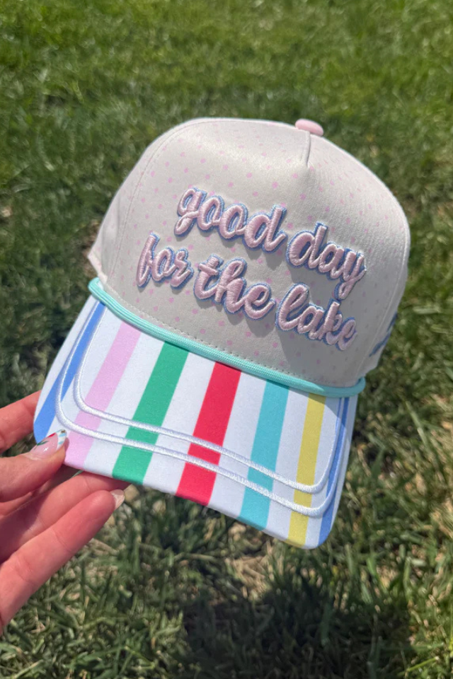 Good Day for The Lake Cap